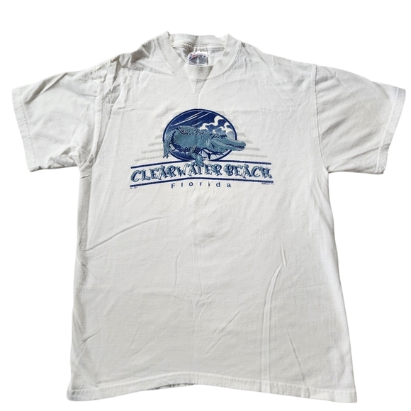 Graphic Clearwater Beach Florida Tshirt Sz M - Picture 1 of 5